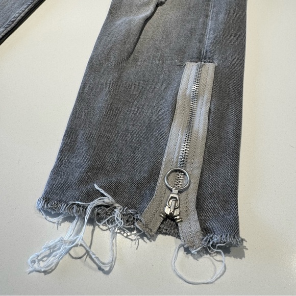 Zara Skinny Ankle Distressed Jeans / Grey / 36 - Picture 4 of 6